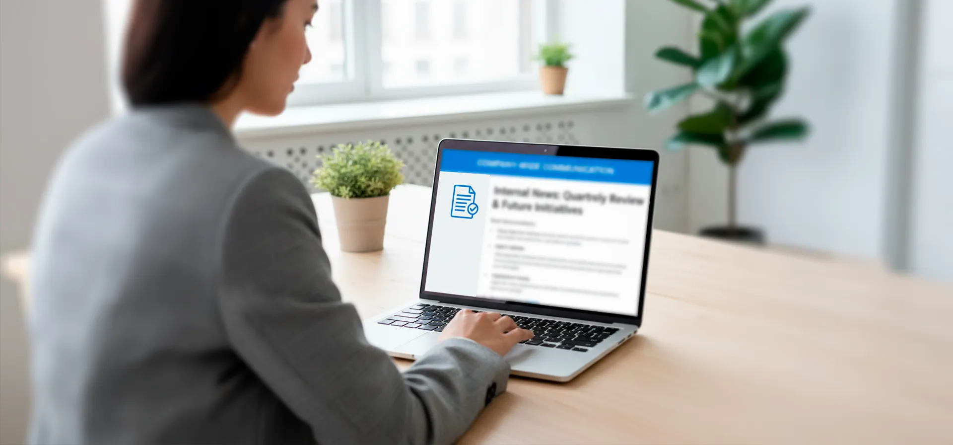 Publicação de comunicados